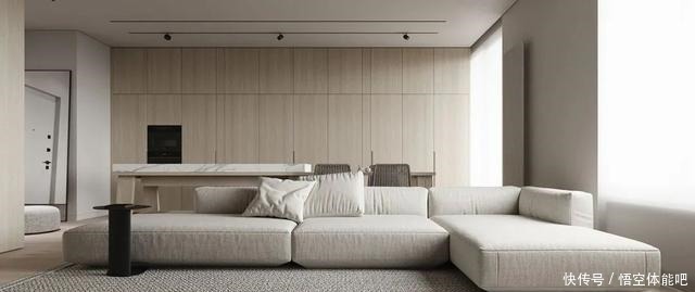 高级感|看了他“空空荡荡”的家,叫我羡慕不已,全屋原木风,太高级了!