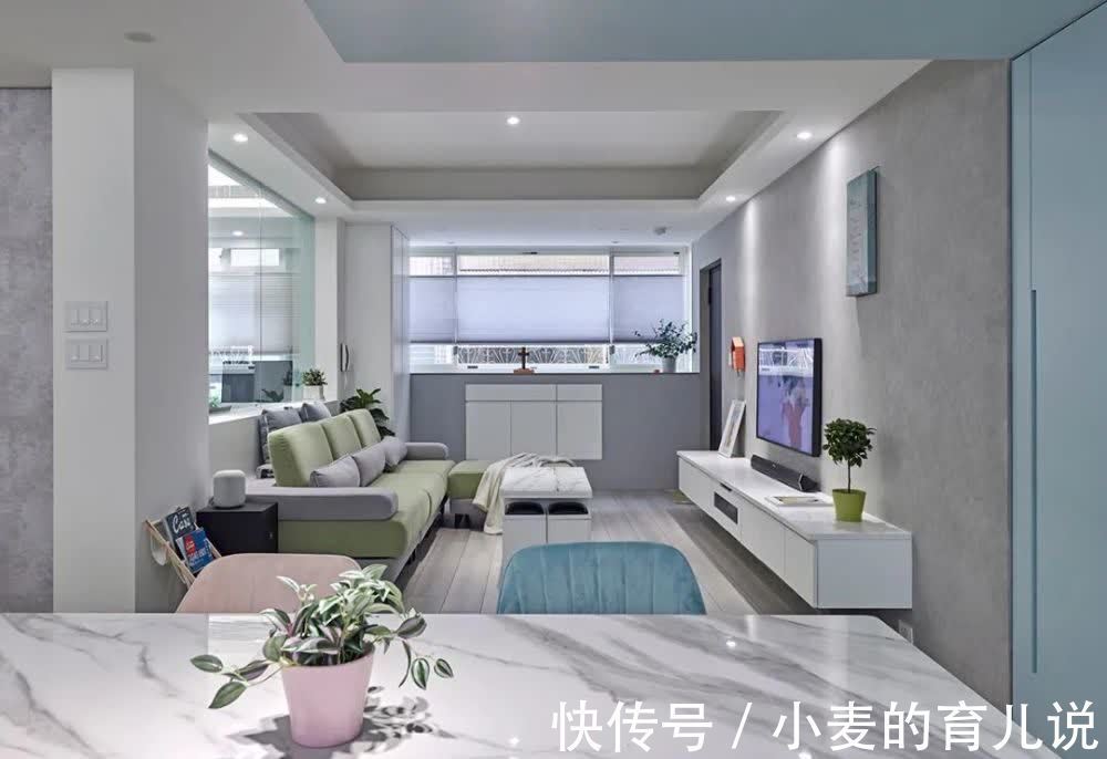 老婆|35 年92㎡老房大改造:超好看的北欧小清新,老婆喜欢得不行!