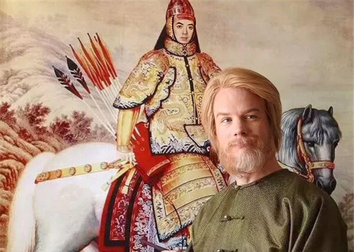 样貌@多亏了这个外国人,留下了乾隆的真实相貌,和电视上的不一样