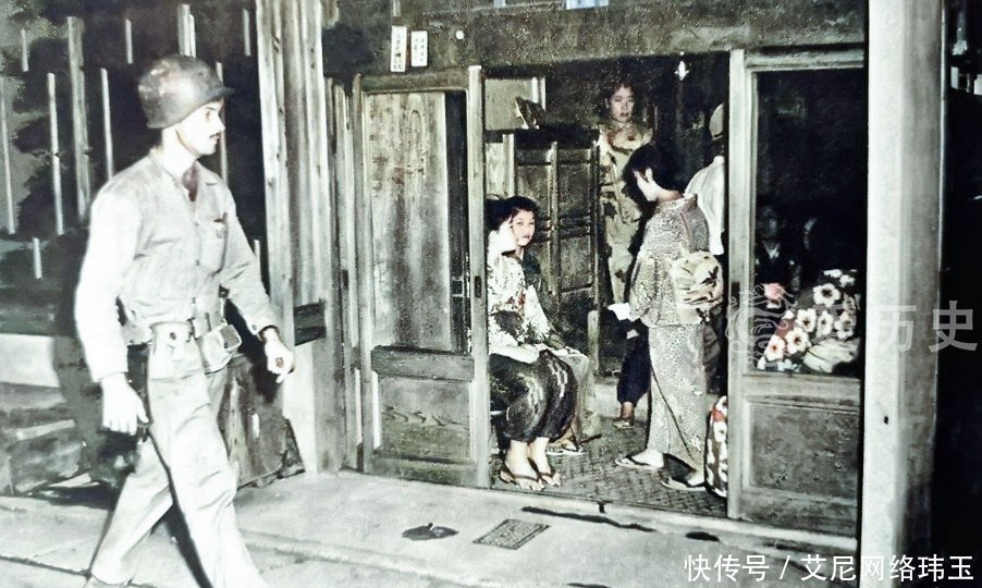 美军|老照片：源源不断踏上日本的美军 仓库里发现了成箱的中国大洋