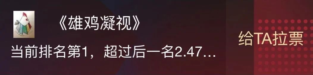 电影性|画风瞩目!金鸡奖首次网络征集海报,目前投票第一名的是→