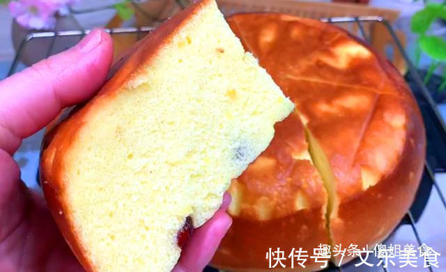 没烤箱,没打蛋器,没秤,详细解说电饭锅蒸蛋糕做法,比烤的还好