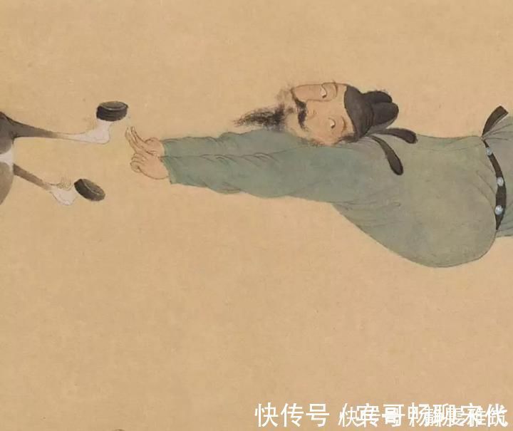 美人#80后小伙画的国画太“不正经”,美人全变成戏精,马居然翻白眼