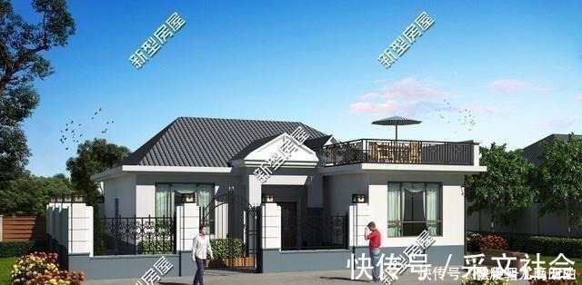 户型|农村养老房还是一层好，强烈推荐第3套17万建好，确定不动心！