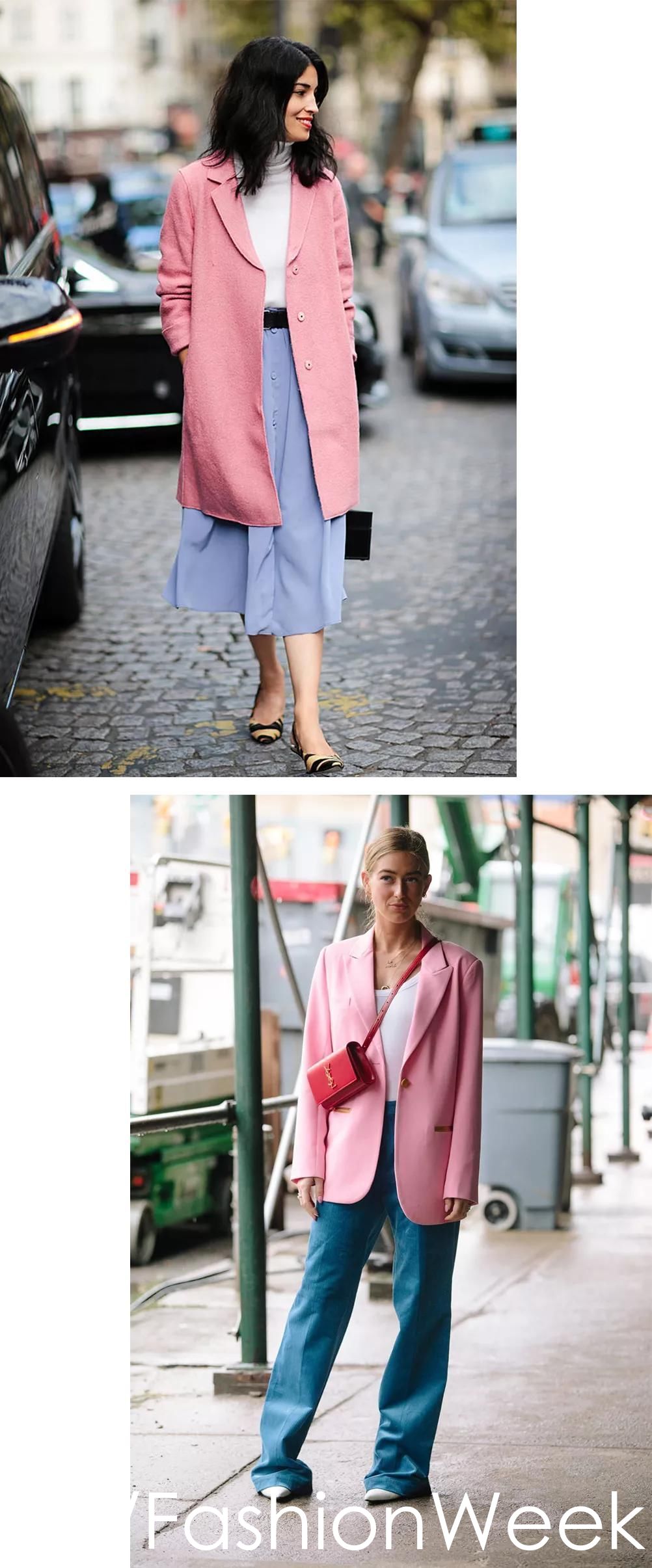 时髦人的秋冬，没点吸睛色彩怎么行