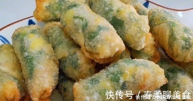 懒人春卷做法不和面，不揉面，15分钟做一锅，酥脆又鲜香