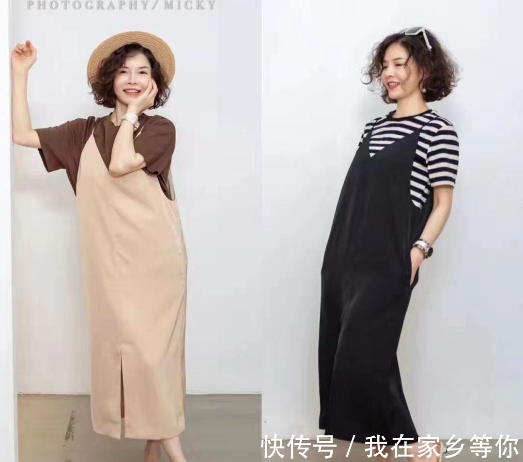 减龄 40岁别穿得太老套,学这位中年姐姐的穿搭术,洋气又减龄!