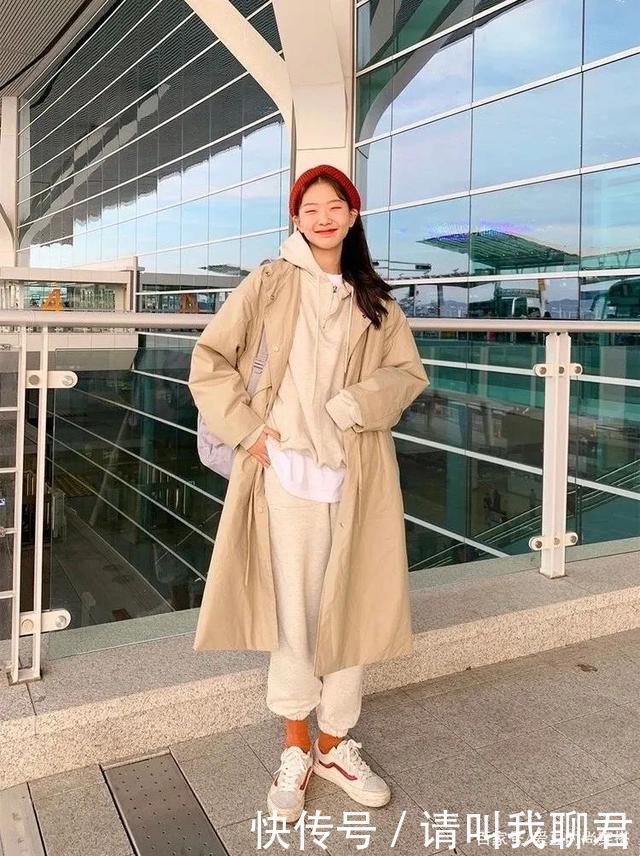 冬天|卫衣+羽绒服,卫衣+大衣,冬天这么穿太好看了