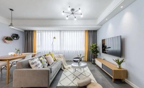 卡座|你家客厅还是沙发+茶几?早过时了,现在都这样装!