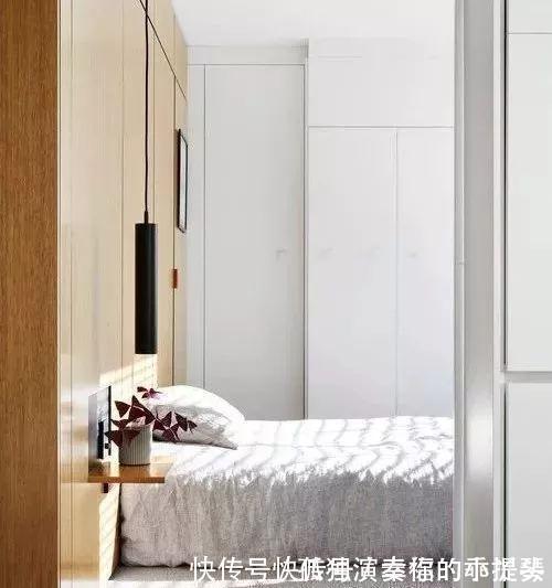 柜门|35㎡迷你小宅,定制柜解决全屋收纳,还有隐形餐桌!