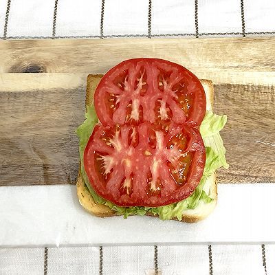 煎蛋|沙拉三明治