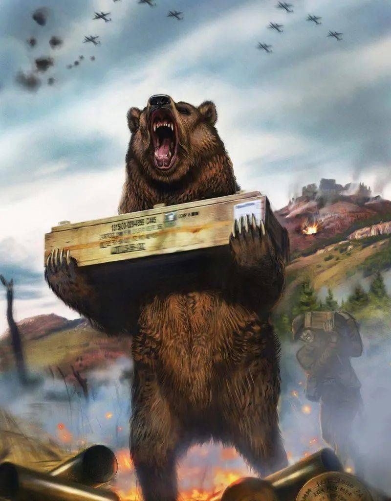 波兰部队|一只爱抽烟喝酒的棕熊，居然还成为了二战英雄