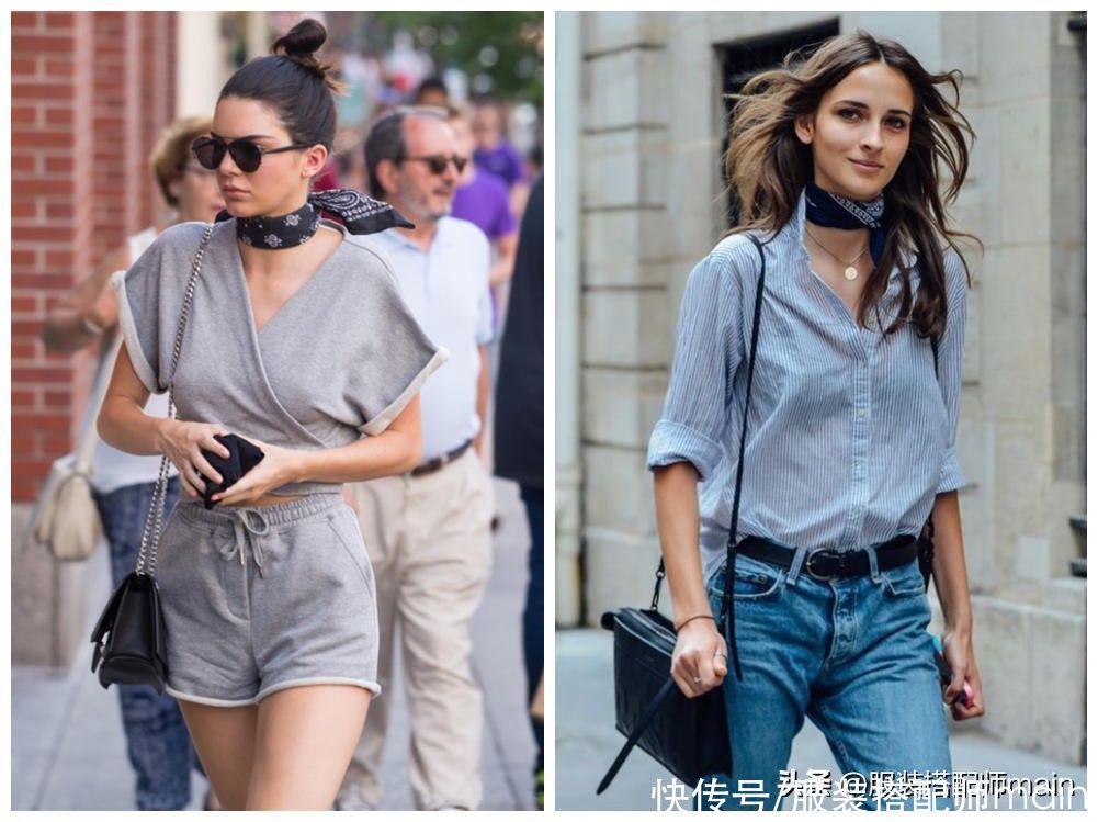 翻倍|丝巾别只会系脖子！掌握这4个技巧，普通人也能气质翻倍