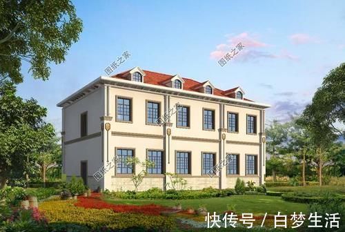 主卧|五开间二层自建房布局图,看了谁还在城里买房啊