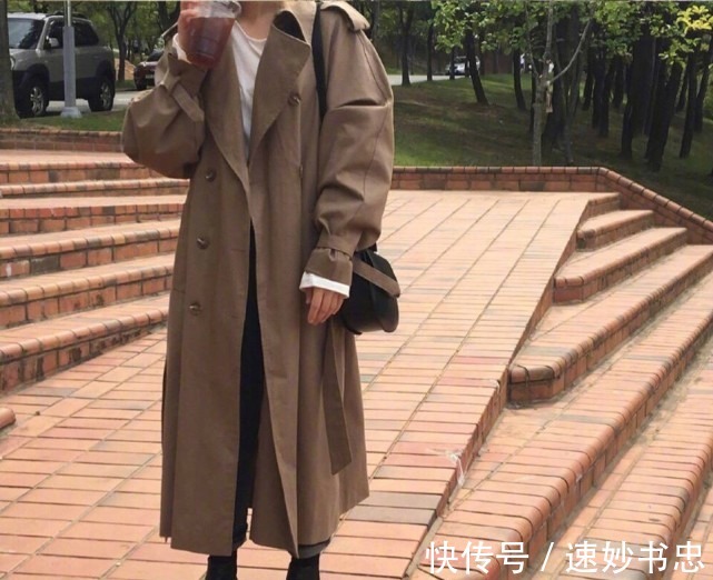 简约 风衣,我喜欢这样穿!简约精致又贼拉风,上街后非常吸睛!