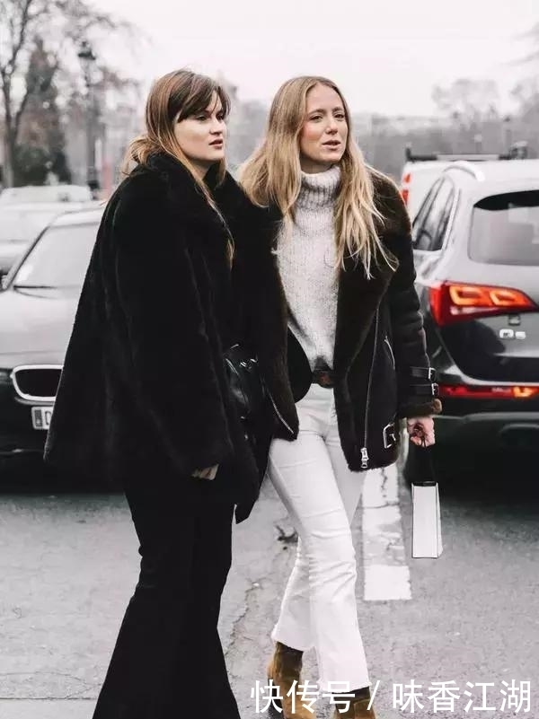 今年最火高领毛衣+大衣，才是秋冬绝配！