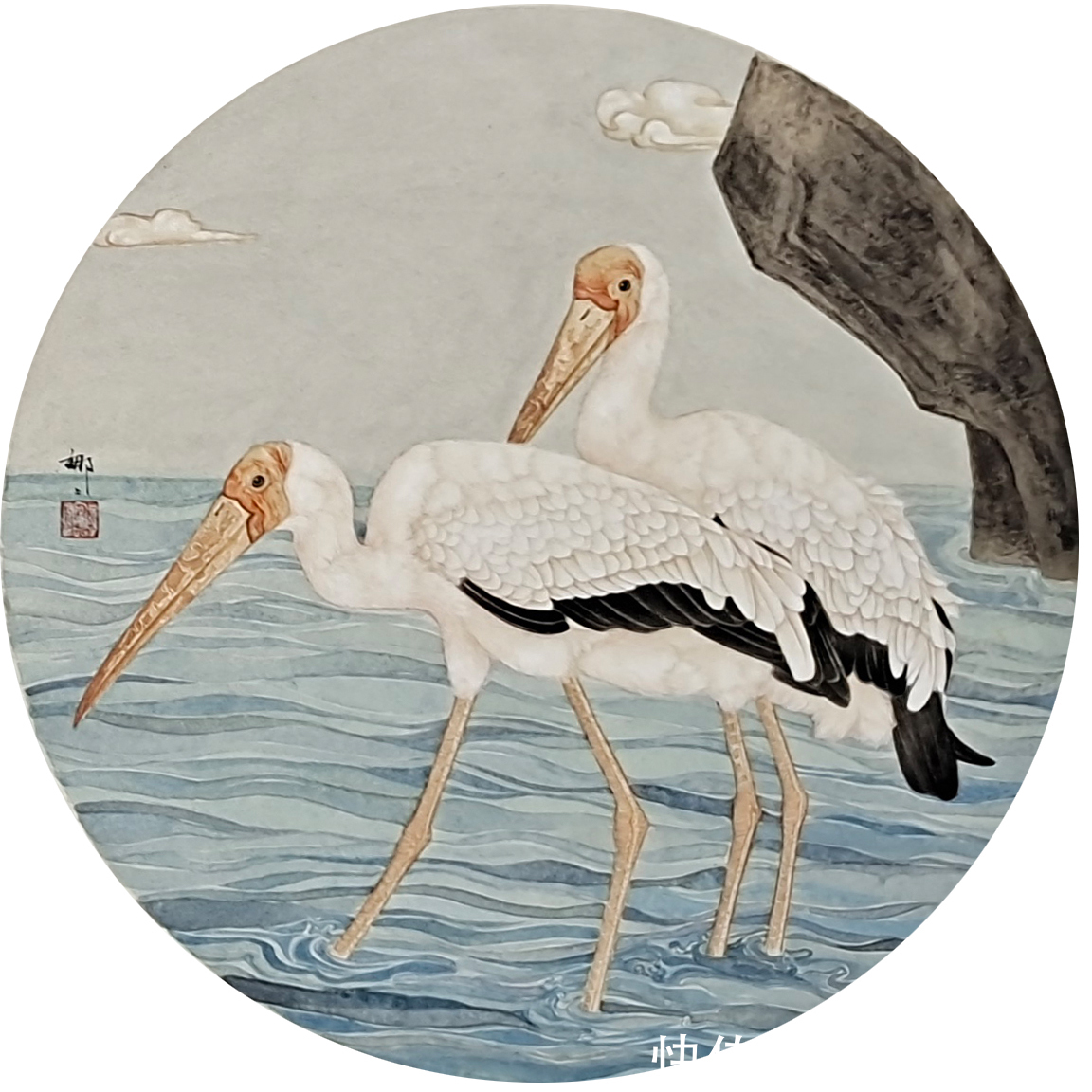 工笔画学会|逸出凡尘——王娜娜工笔作品欣赏