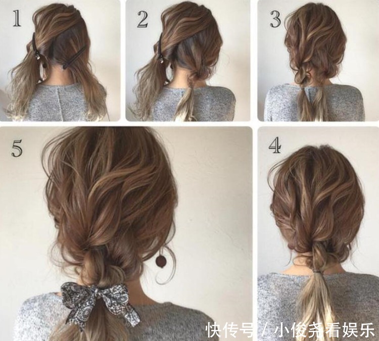 女生发型简单漂亮扎法,这5款扎发简单又时尚,每款都超美的!