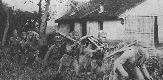 于德元|一挺机枪，一柄8斤大刀，6颗手榴弹，演绎抗日中国热血男儿！