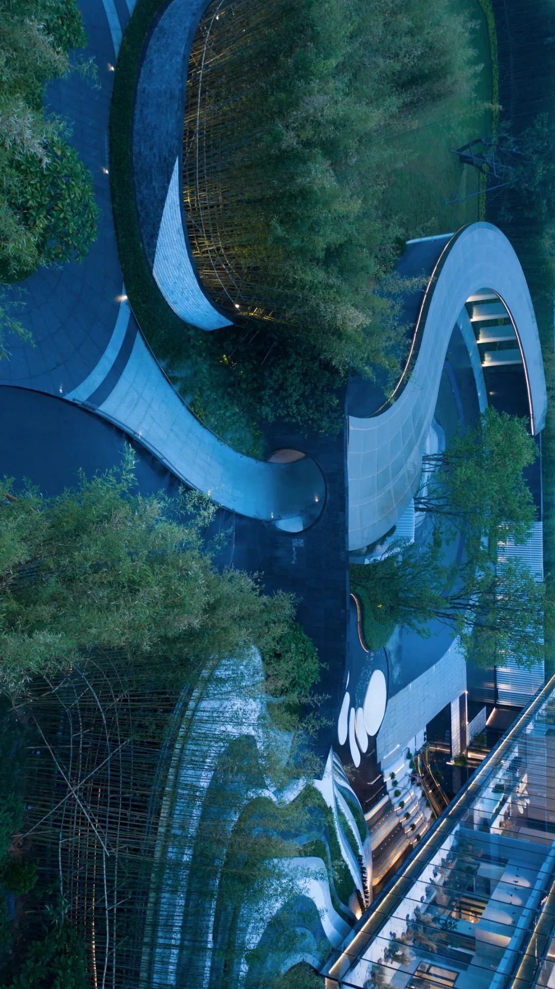 设计|以地为纸,泼墨生花|世茂滨江壹号