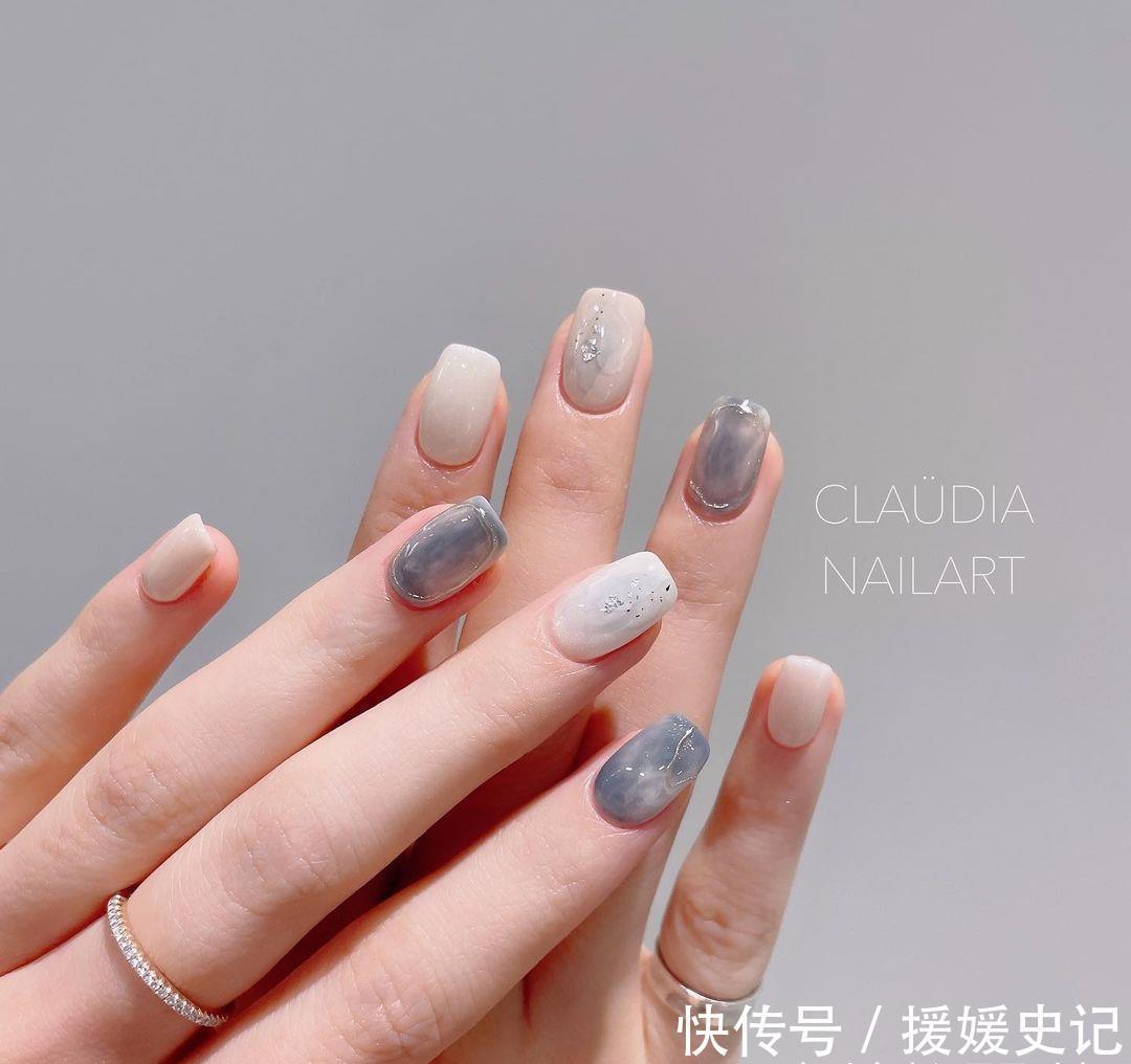 夏日|指甲也要清凉一下!2021「夏日美甲」图鉴,显白温柔款式都在这!