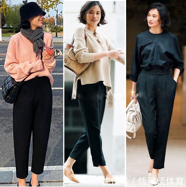黑色|不费力的高级感，别拒绝！黑裤子这样搭配，也太显“贵”了吧