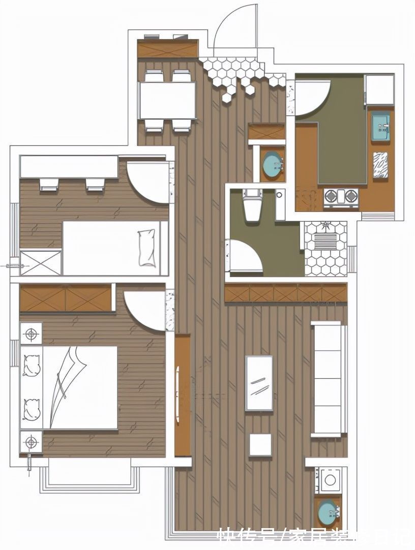 玄关|62㎡简约风小家，杂物收纳规划真好，加上自律生活让全屋整洁无物