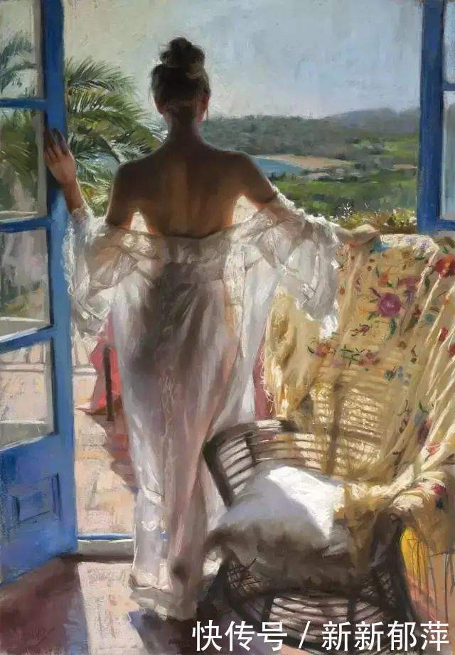 衬布#这位老画家笔下的人物身材,女人看了都羡慕!
