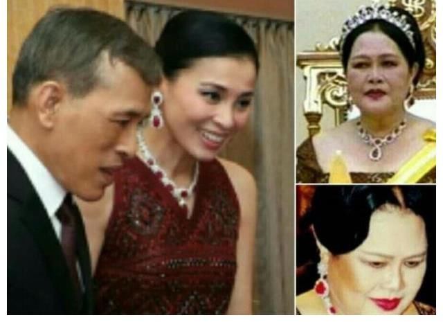 苏提达!36岁诗妮娜光彩照人,佩戴太后蓝宝石套装,下一个目标就是王冠