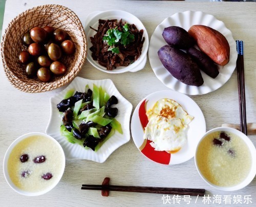 简单|晒晒我家8天花样早餐,都是家常食材,做法简单快手,网友精致