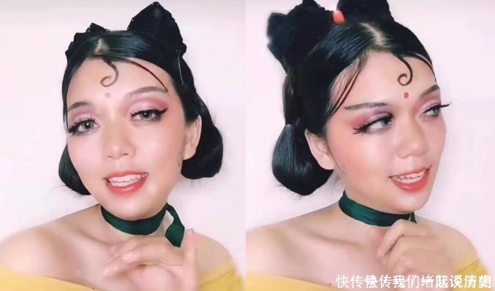 仿妆|同是仿妆,手不手残一比就知道了,网友:手残就别出来吓人了!