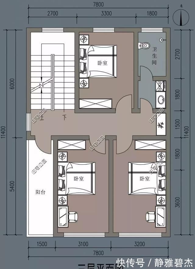 露台|农村建房位置好, 建个带商铺的户型把钱赚, 10套户型分享