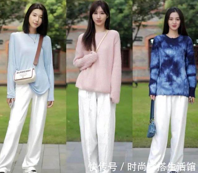 裤子 小黑裤已经“失宠”了,今年流行这3条裤子,时髦显瘦谁穿谁好看
