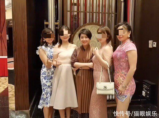 赌王四太梁安琪参加富婆聚会站c位气场强大儿媳奚梦瑶又怀孕