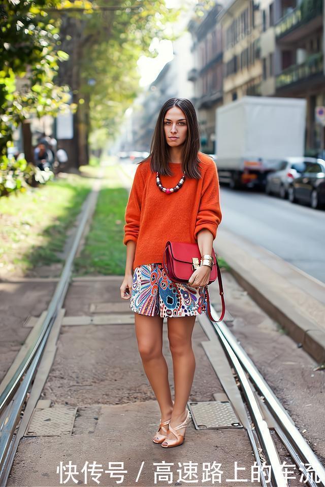 秋天针织衫怎么穿才好看学学这几招搭配法则,时髦高级又显瘦