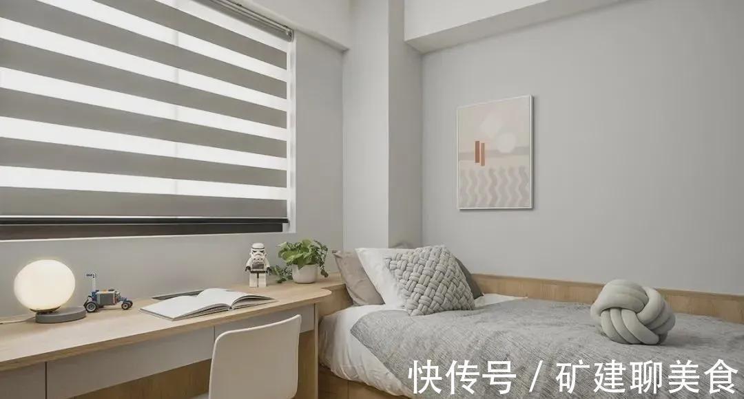 黑铁|套内仅73㎡,全屋堪称“教科书式”装修,日子过得清爽又干净!