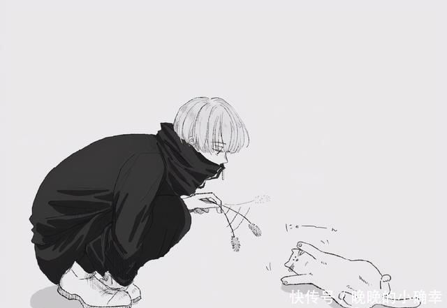 日常生活|咒术回战:画师绘制狗卷前辈的日常生活,如果有这样的番外太棒了