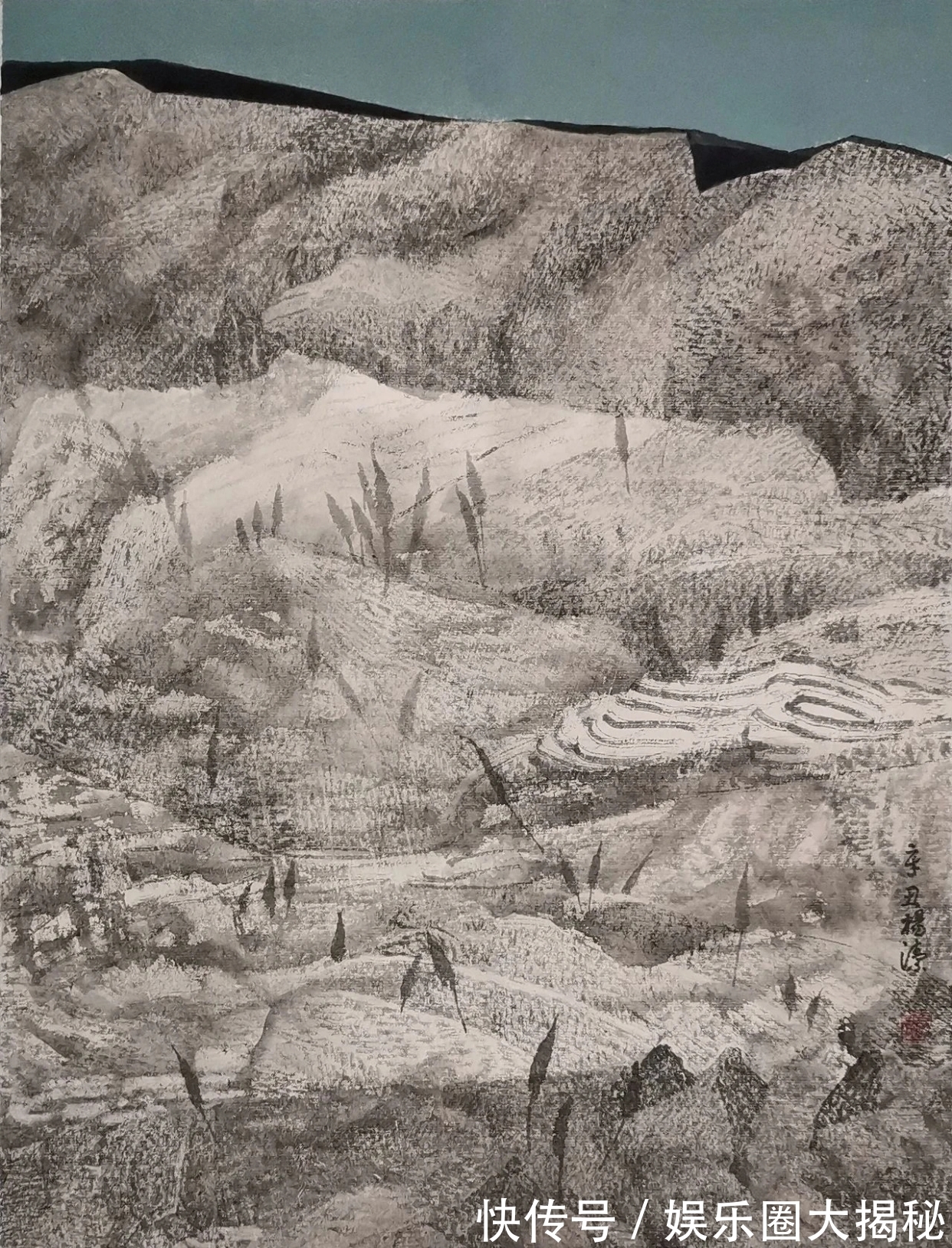 杨洁@笔墨的多样性｜杨洁山水画