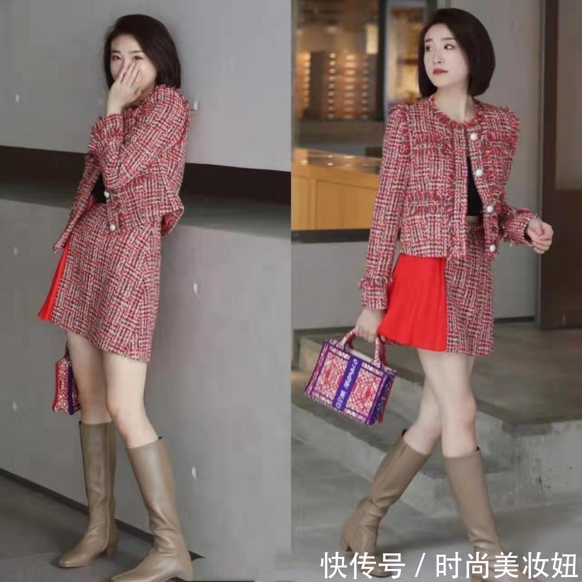 气质 红色才是属于新年的颜色啊!这2款外套帮你赢得体面,气质又高级