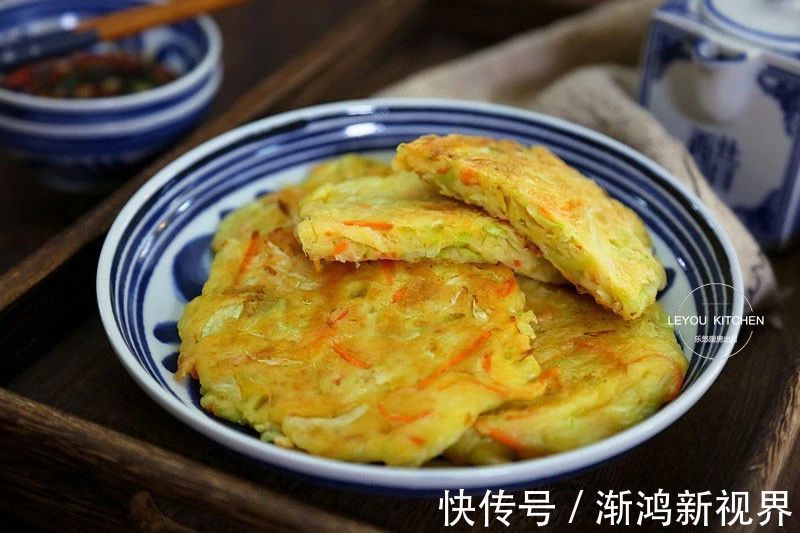 16道懒人烙饼,不用揉面,拌好面糊就能烙,放凉后还是软软的