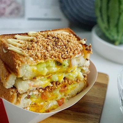 三明治|夏天的三明治，就酱吃