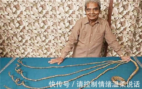手指|印度老人将留了66年的指甲剪下,封存博物馆后,手指却产生新变化
