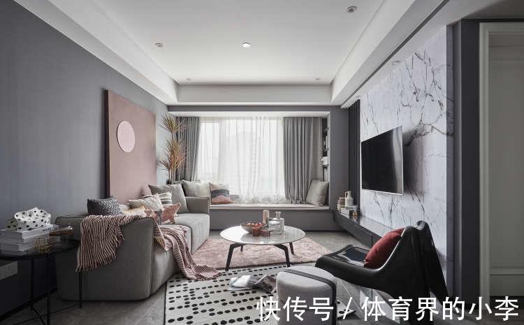 边界感|高级灰加烟粉的绝美搭配，寒冷的冬日，她家的颜色一定能暖到你！