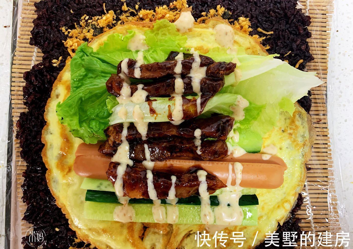 沙拉酱|晚餐就该吃它,长劲不长肉,减脂饱腹又解馋,卷一卷10分钟搞定