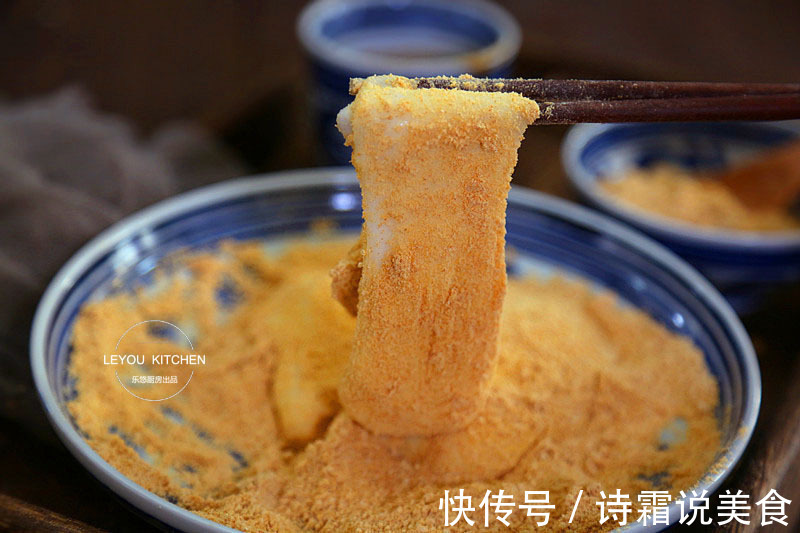 搅一搅，只需几分钟，网红麻薯就做好了，非常简单，一看即会