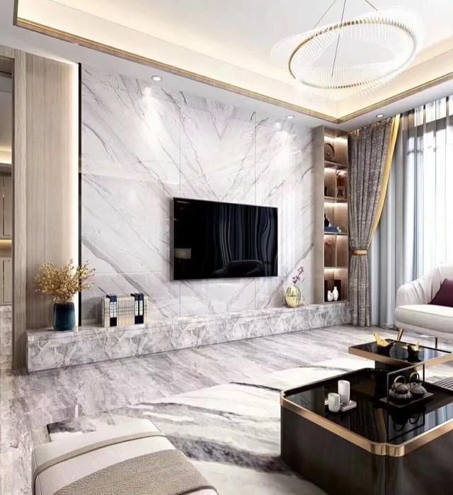 电视柜|电视背景墙怎么做才好看15个造型任你选，每一个都好看