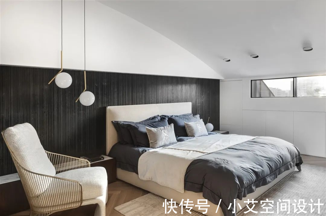 私宅|320㎡极简私宅,简单色彩呈现高雅质感