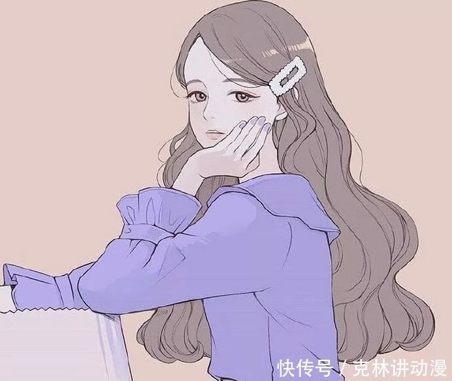 头像|一组少女心十足的好看插画，很适合做卡通动漫头像哦！