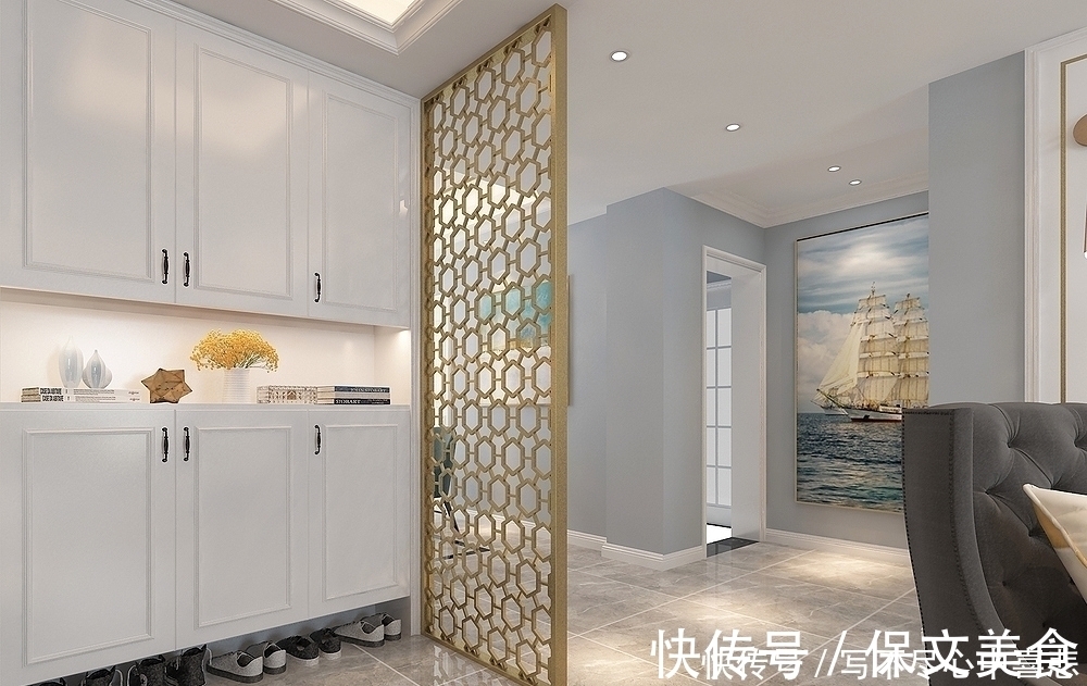 美式|125平美式风格,现代与美式的碰撞,时尚轻奢齐头并进,太迷人了