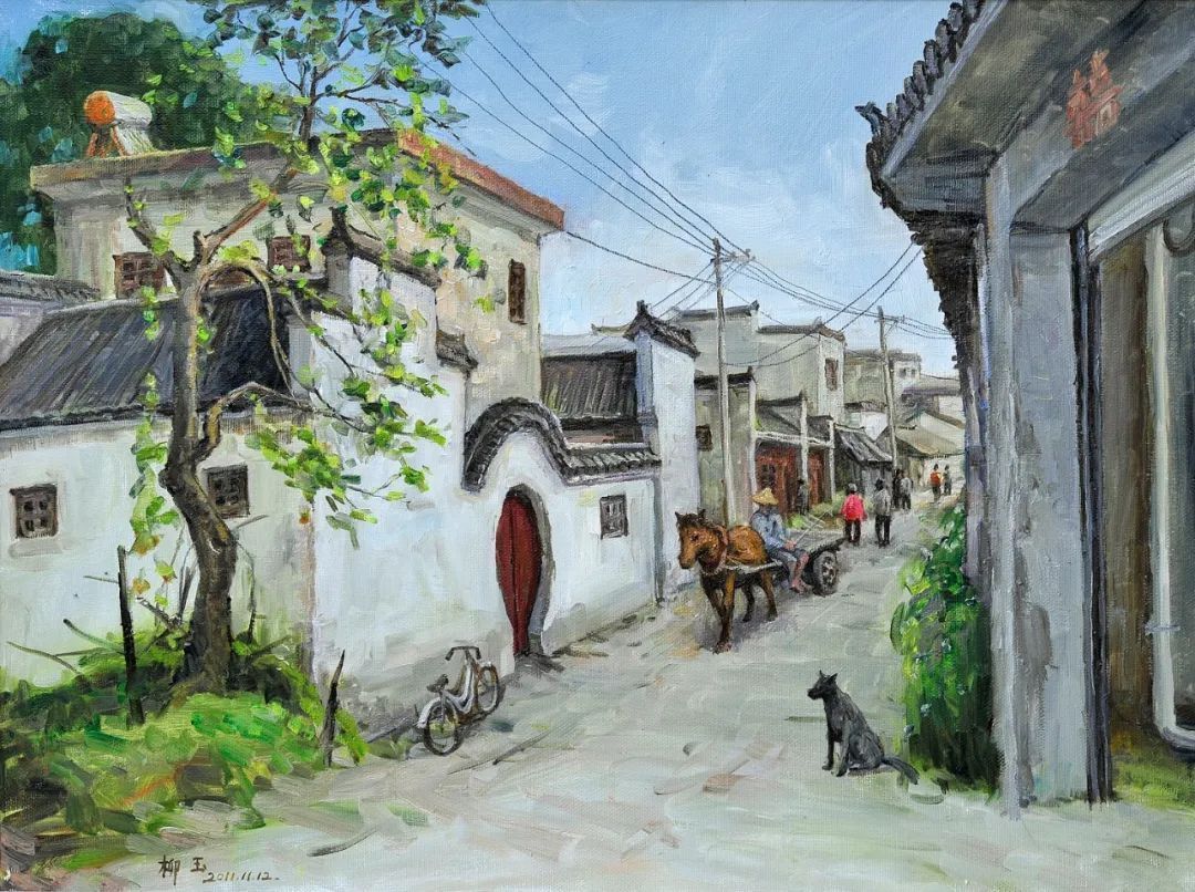 湖南省!全国艺术名家邀请展——柳玉油画作品赏析